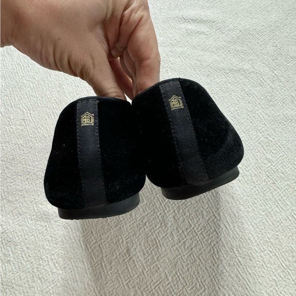 Birdies The Starling Slipper Loafers Black Velvet Slip On Flats Shoes 9 - Picture 5 of 8